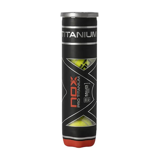 Bottle of 4 nox pro titanium balls